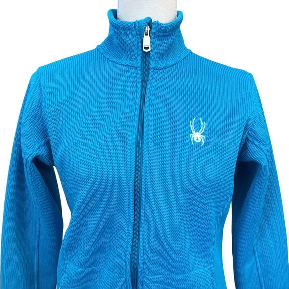 Spyder Blue Utility Jacket for Women - Picture 3 of 7